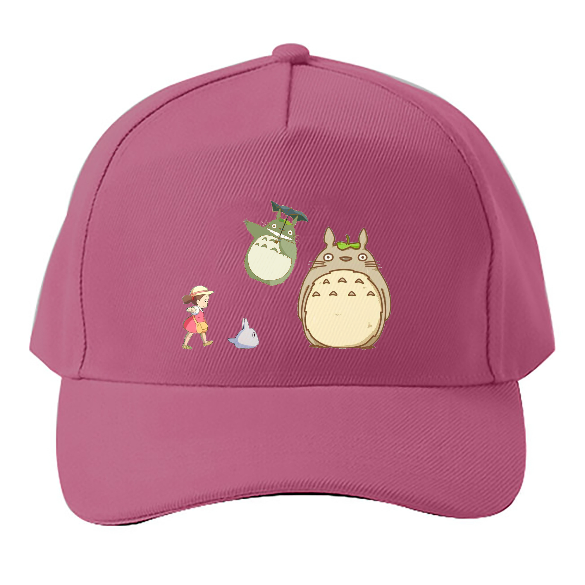 （画像用） となりのトトロ 草壁メイ 草壁サツキ My Neighbor Totoro Satsuki Kusakabe Mei Kusakabe ベースボールキャップ 綿100％ 男女兼用 帽子 スポーツ